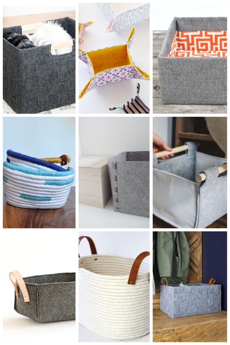 10+ Modern DIY Storage Bins Sisters, What!