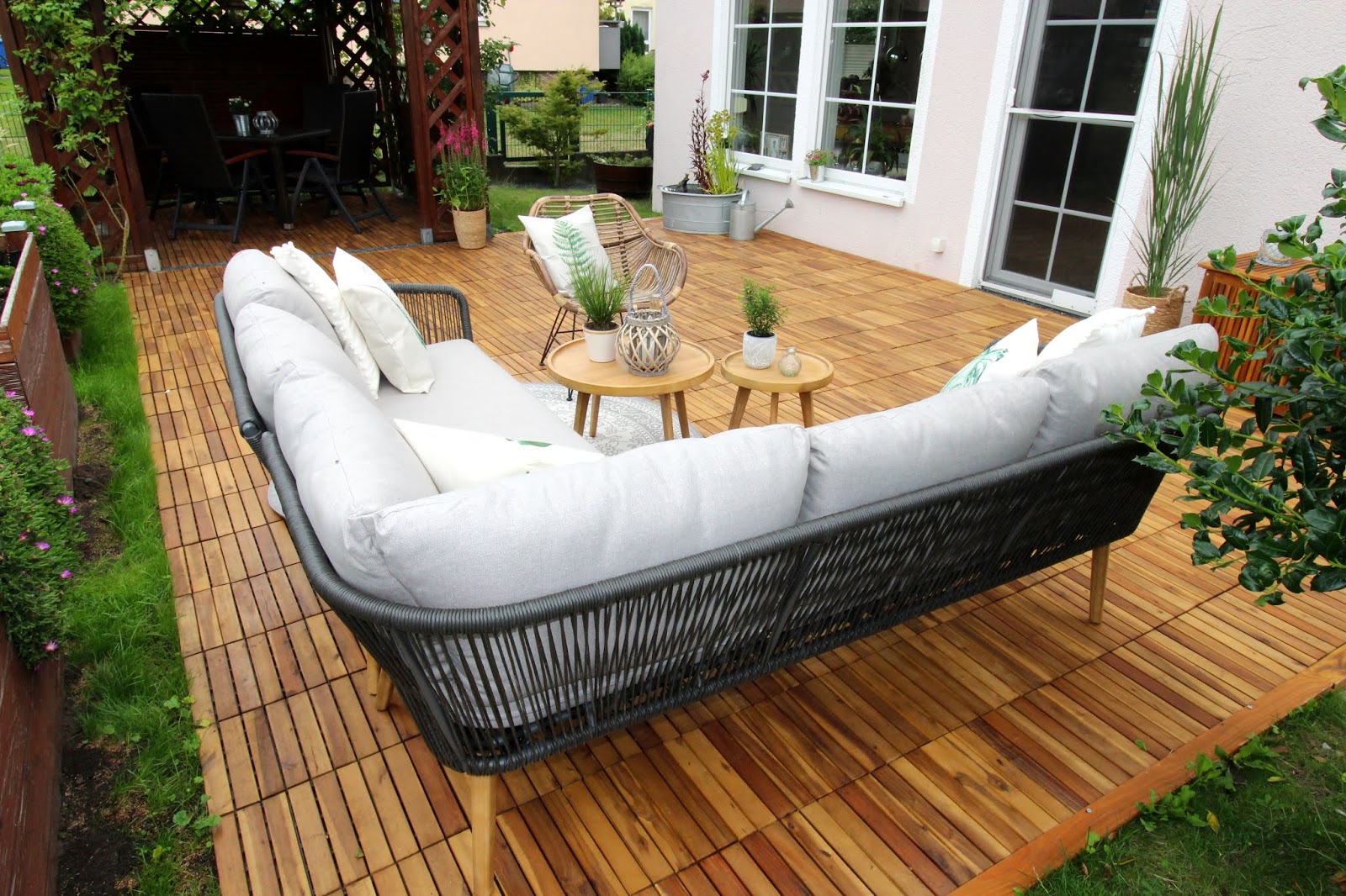 DIY - Garten Make Over - so sieht meine Terrasse jetzt aus