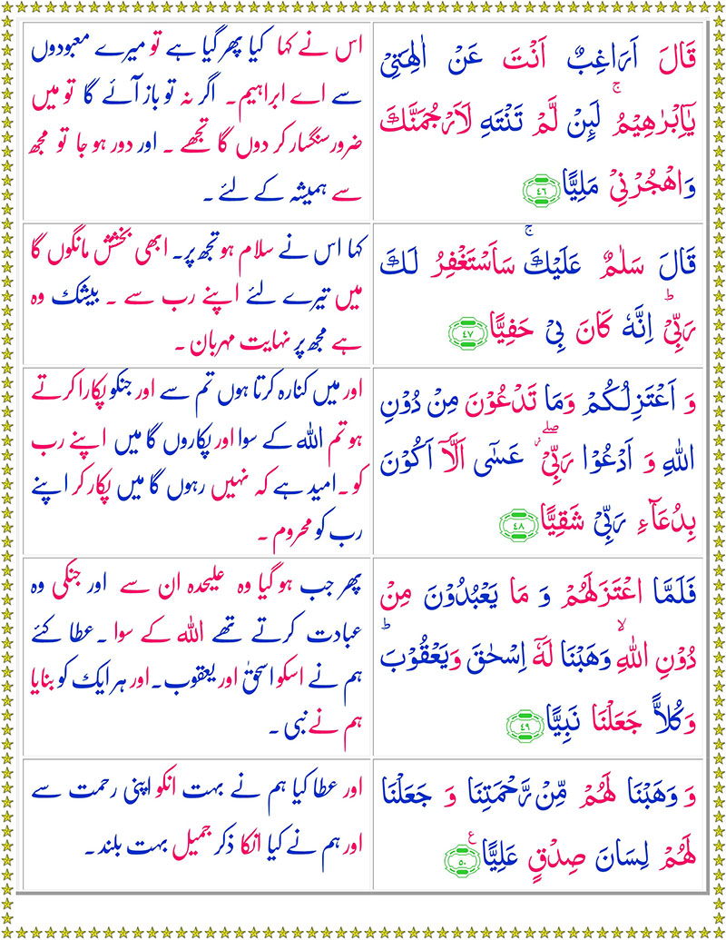 download surah maryam with urdu translation mp3