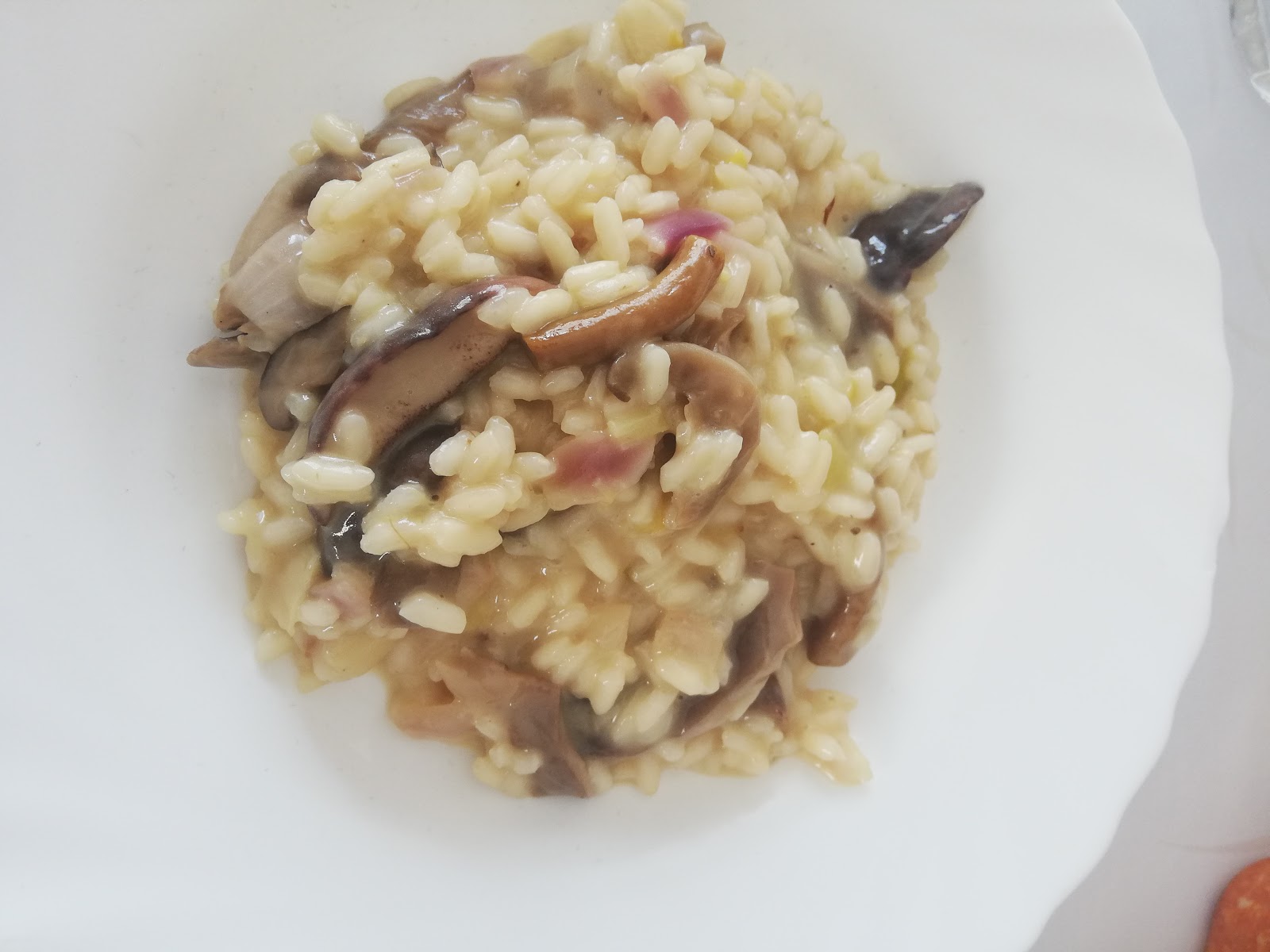 Vamos a cocinar con Yoli e Inés Risotto de setas