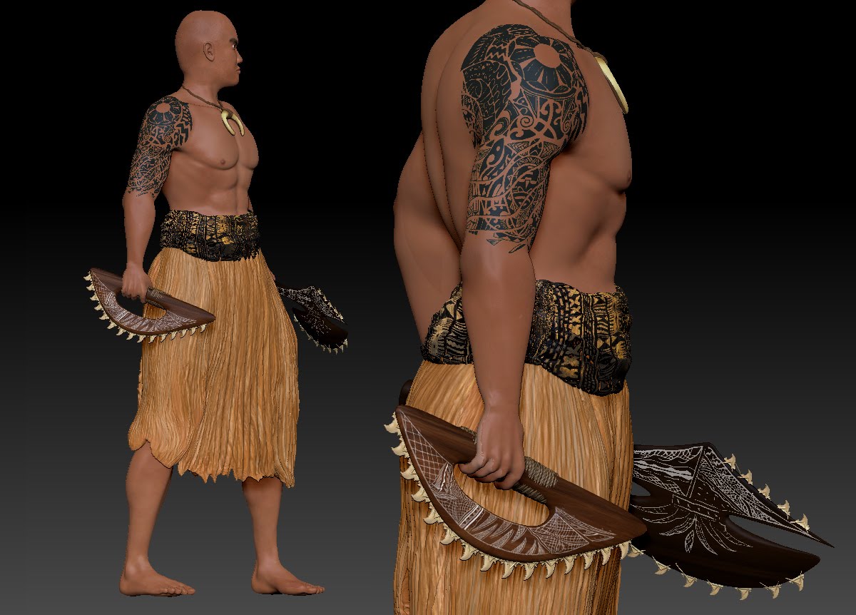 Polynesian Warrior