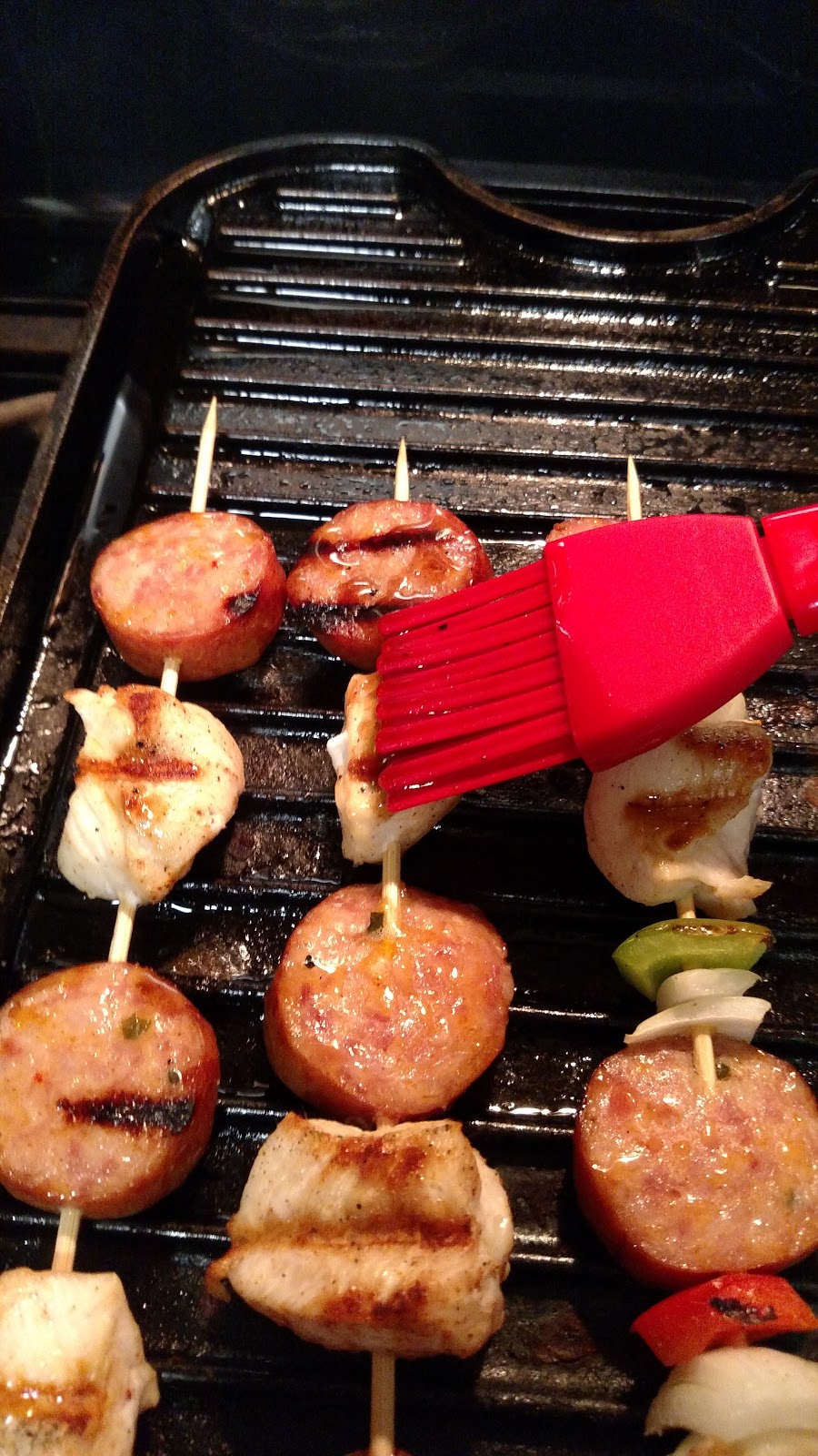 Hot Southern Mess Cajun Kabobs