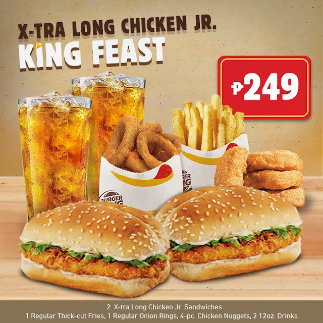 Manila Shopper: Burger King Feast Like a King Bundle Promo