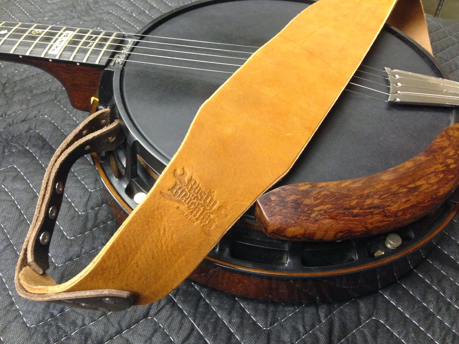 Rusty Knuckles Customs Banjo Straps Handmade In USA Rusty
