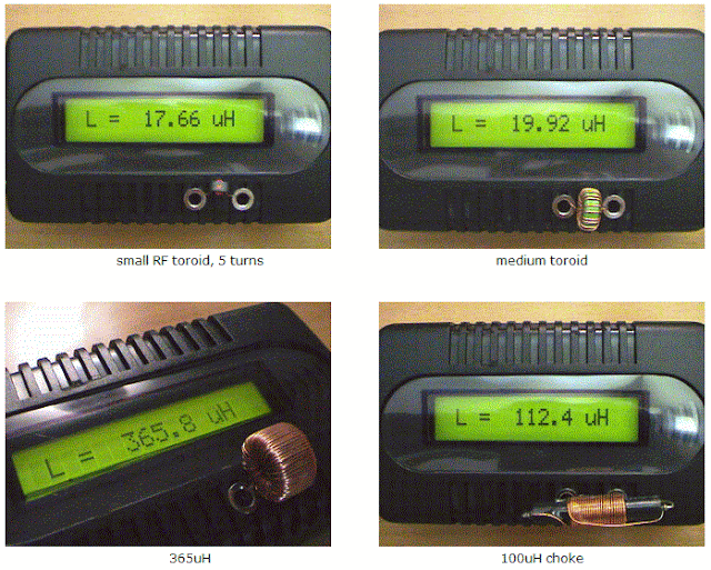 inductance meter circuit
