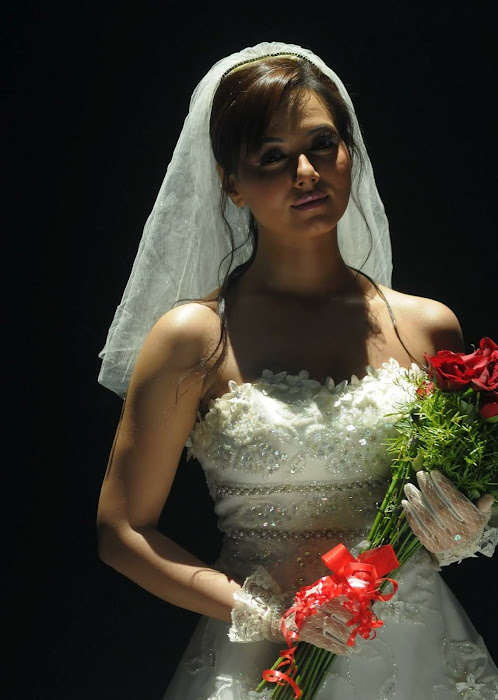 sana khan in wedding dress hot photoshoot