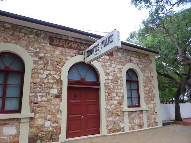 Una de las casas originales de la ciudad antigua en Darwin