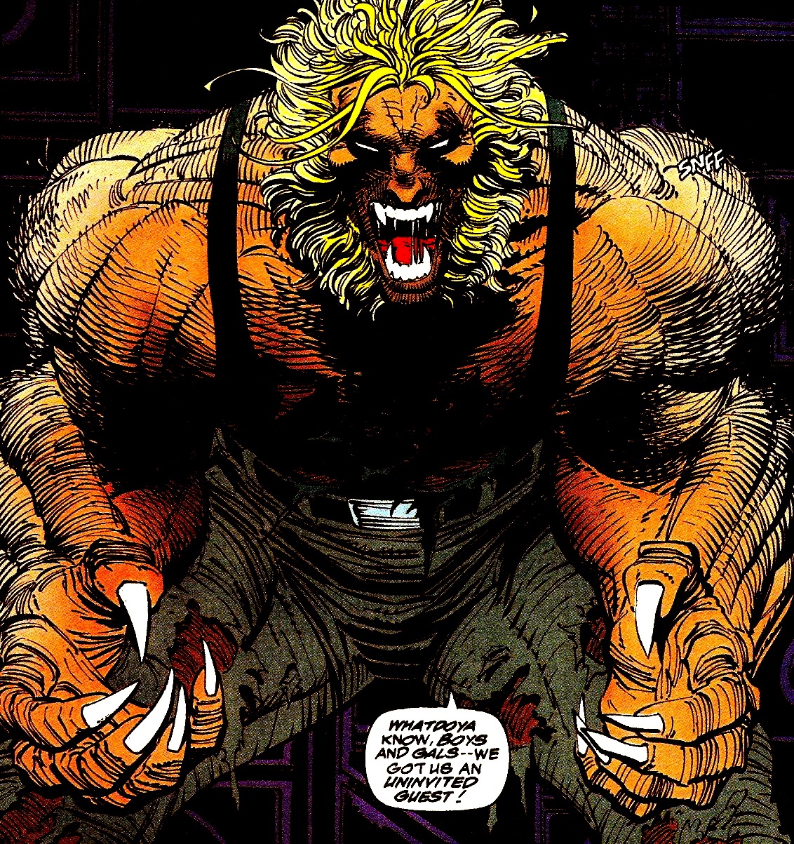 Universo HQ: DENTES-DE-SABRE (X-MEN)