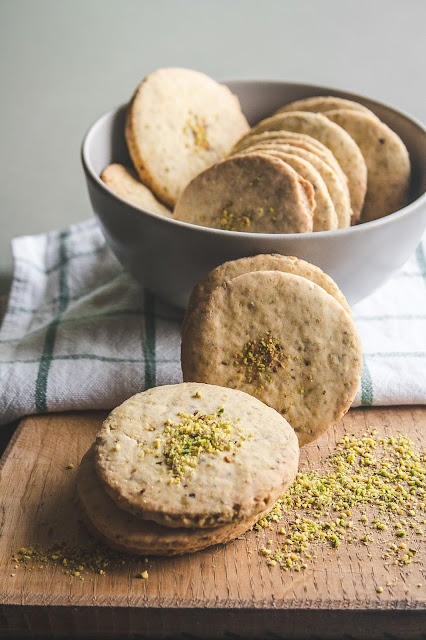 Biscotti ai pistacchi senza lattosio