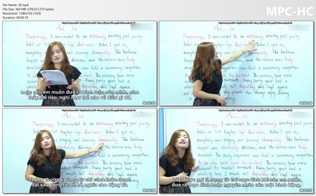 Video bài giảng khóa học Grammar Made Easy For IELTS