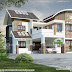 All style mix roof contemporary house