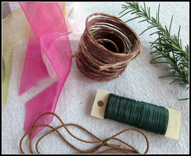 rosemary wreath supplies