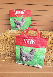 tote feed chicken own bag diy market