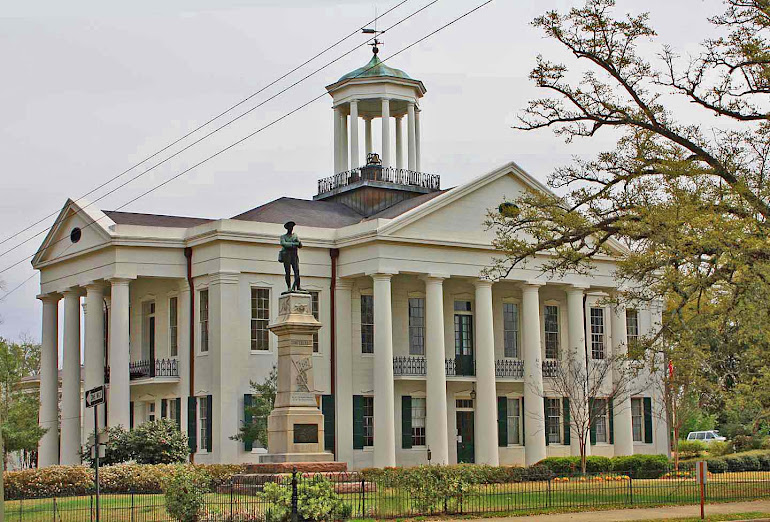 Hinds County Courthouse at Raymond, MS