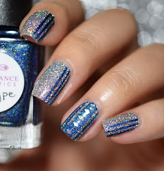 nail striped unhas sparkly prateadas missbellatracey probably favourite say ever askideas