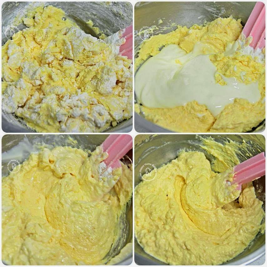 Happy Home Baking Orange and peach yoghurt cake