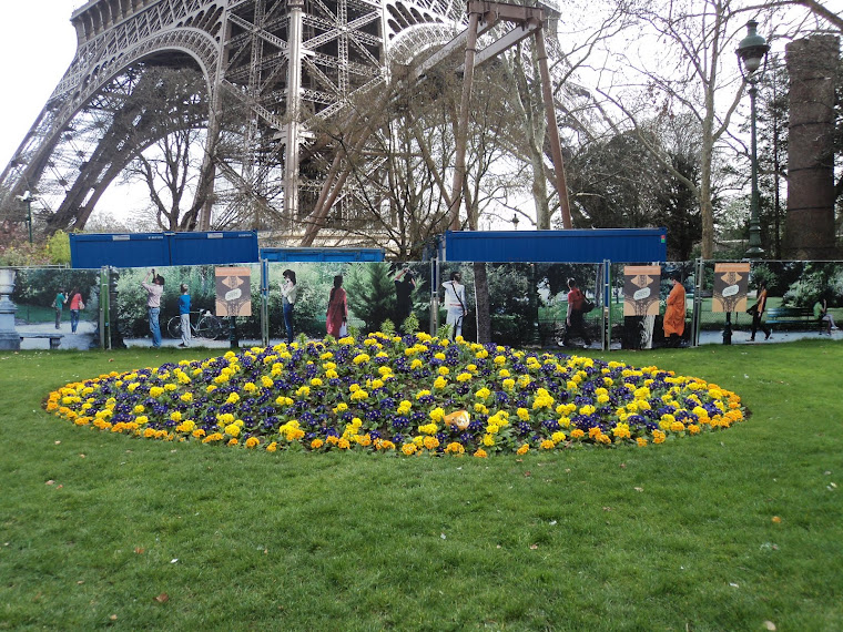 Torre Eifel e Jardim lindo!