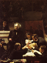 eakins thomas gross clinic paintings american 19th 1875 century painting painter artist anatomy artworks samuel portrait doctor figure