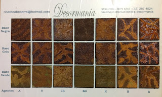 Decormania: Productos de óxidos