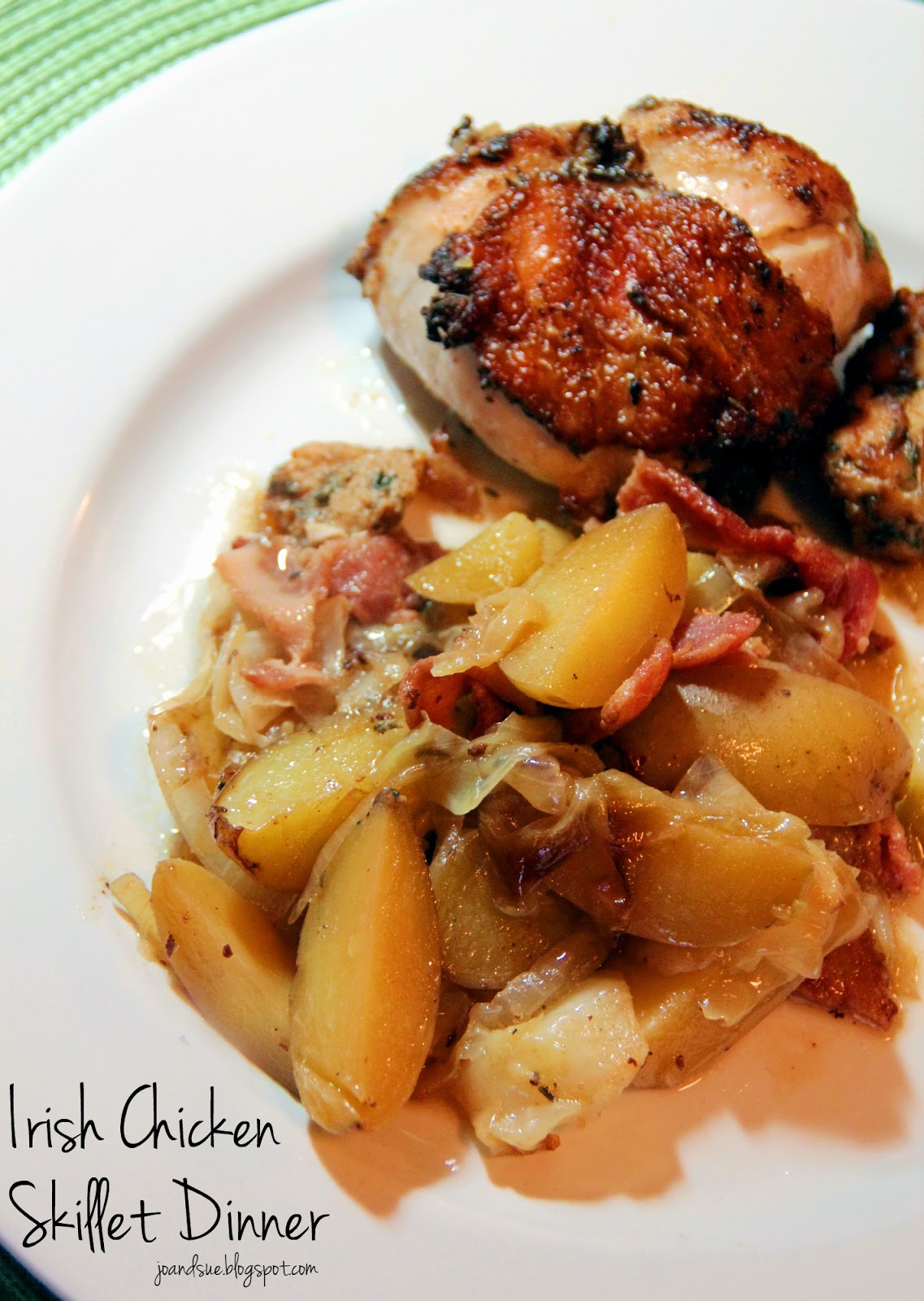 Jo and Sue Irish Chicken Skillet Dinner