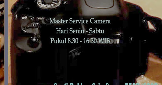 Service Kamera DSLR Canon EOS 550D 600D 650D 700D 750D 800D Terdekat