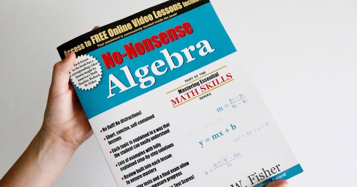 no-nonsense algebra pdf download