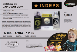 Loteria de Cap d'Any 2019 Núm. 17183 17184 17185