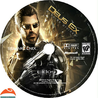 Deus Ex Mankind Divided - Disk Label