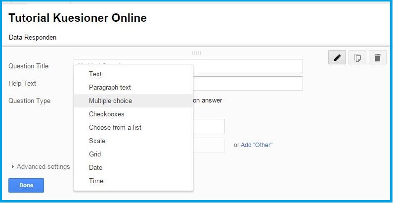 cara membuat skala di excel