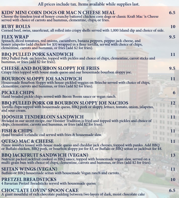 Reminder Union Jack food truck today; online orders encouraged for