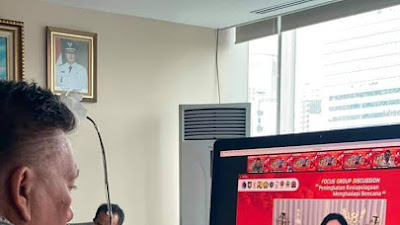 Dihadapan Megawati, Olly Bicara Pentingnya Sinergitas Kesiapsiagaan Hadapi Bencana