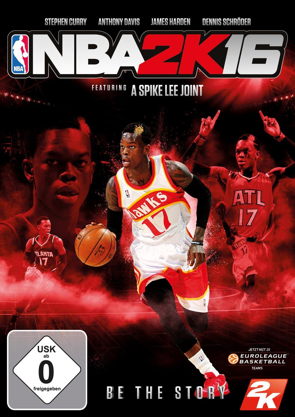 NBA 2K16 : Dennis Schröder on the German Cover - HoopsVilla