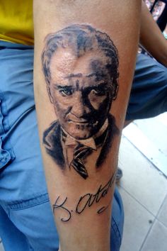 Atatürk dövmesi Tattoo