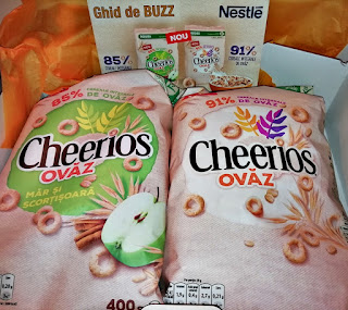 Cereale Nestlé CHEERIOS® OVAZ MAR SI SCORTISOARA si Nestlé CHEERIOS® OVAZ - Review