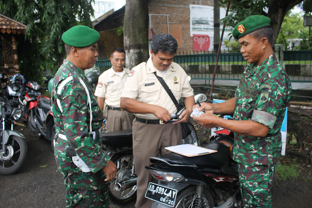 Kodim Sragen Gelar Sidak Pemeriksaan Kendaraan Dinas Dan Kendaraan Umun