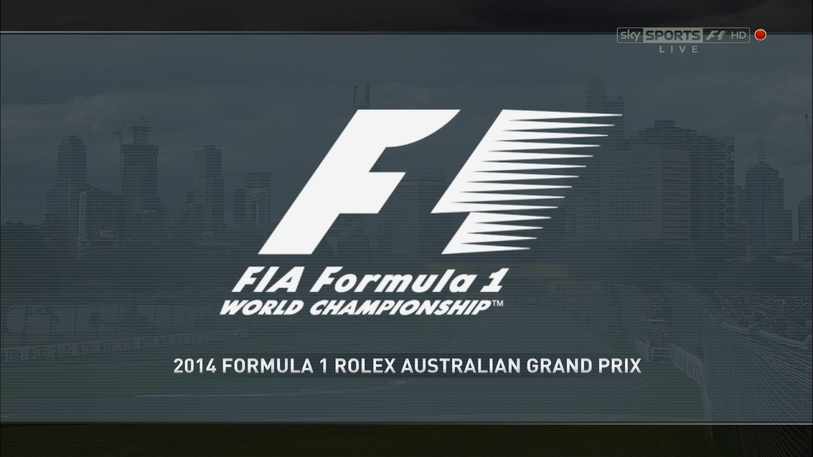 Formula 1 Full Racing: Formula 1 2014 - Grand Prix - Race - Sky F1 HD - 16-03-2014 - 1080i