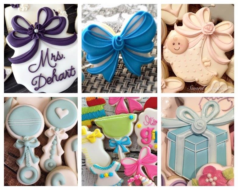 How to Make the Most Perfect Bow Cookies Ever GUEST POST (Delorse Sword)