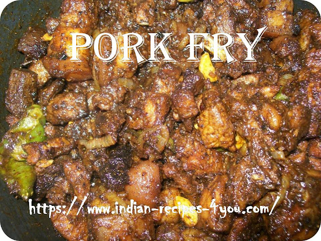 pork fry recipe in hindi