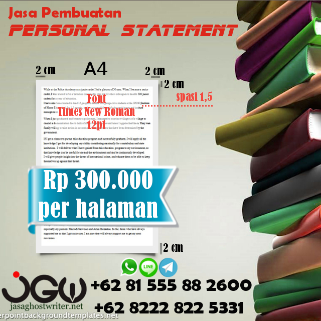 Personal statement examples picture