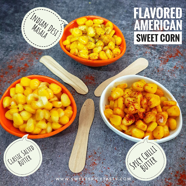 Sweet Spicy Tasty 3 in 1 Flavored Sweet Corn