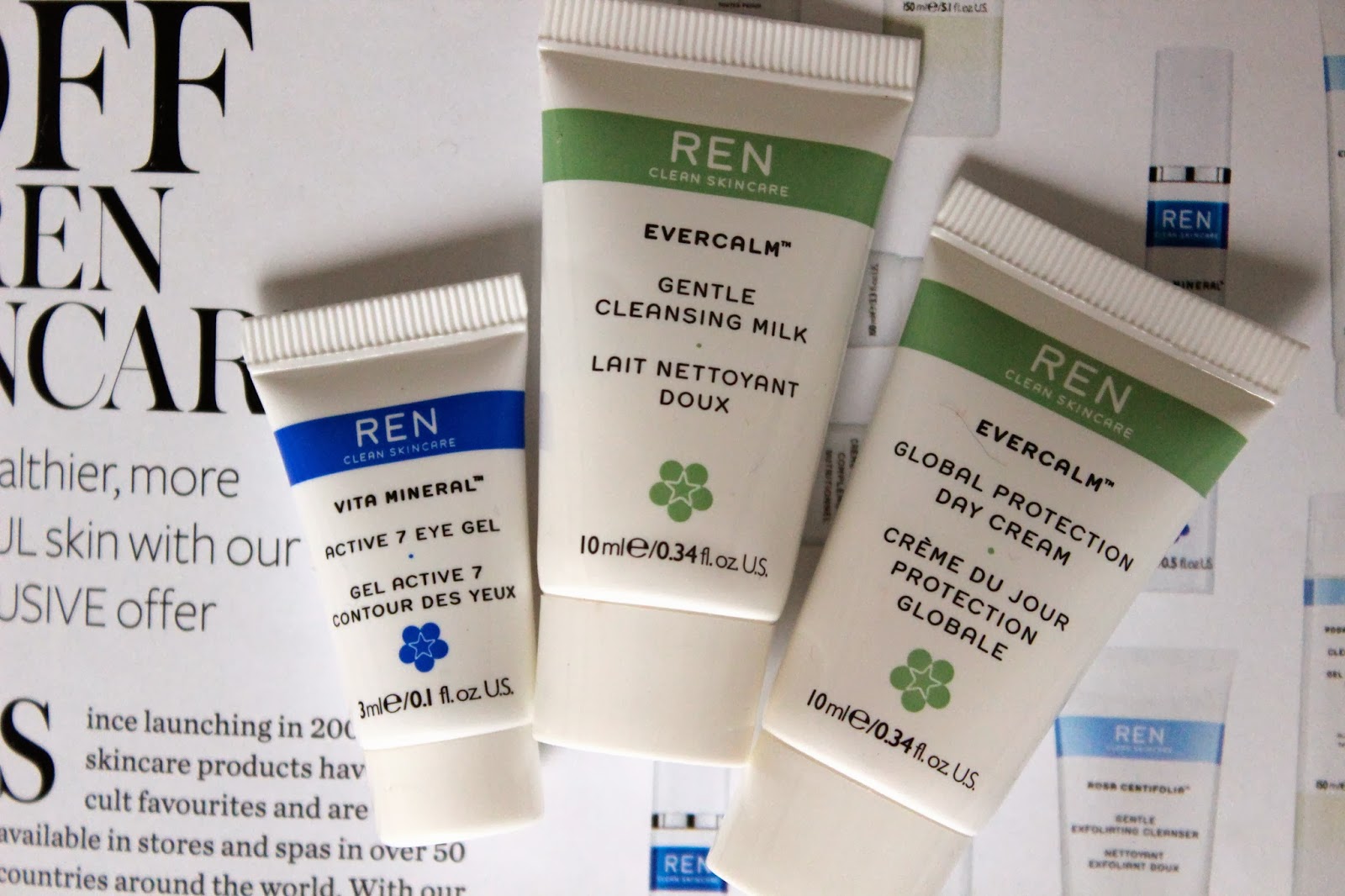 Secret June Free REN Skincare samples with InStyle Magazine UK
