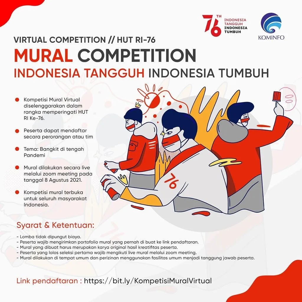 Mural 🔍 Virtual Run Kominfo • 2021 Mural 🎨 Virtual Run Kominfo • 2021