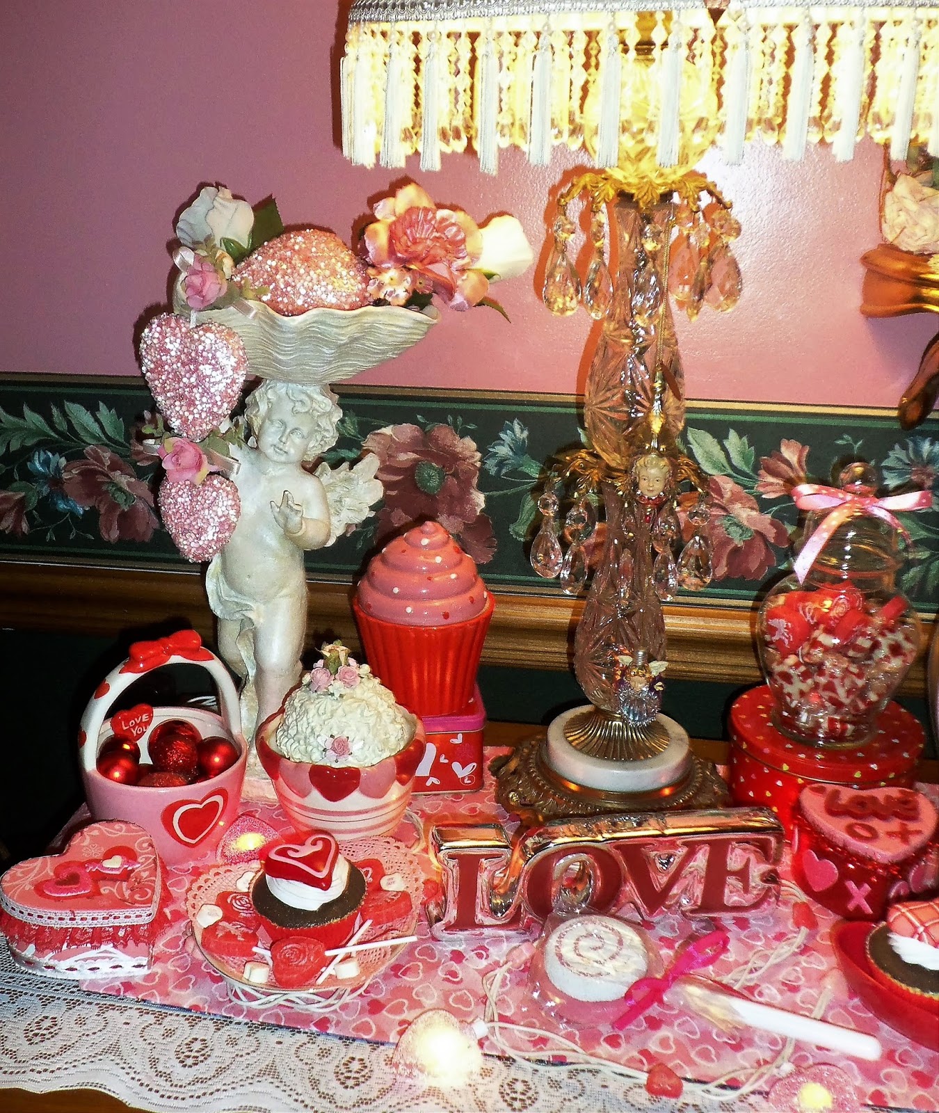DEBBIE-DABBLE BLOG: Dining Room Valentine Buffet, 2017