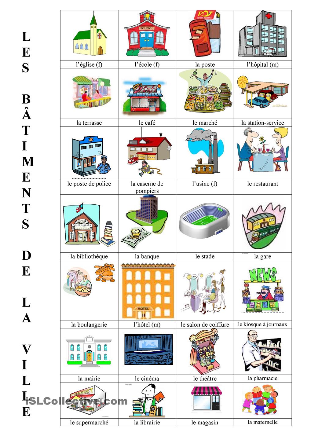 🇫🇷𝓕𝓡𝓐𝓝𝓒𝓐𝓘𝓢 𝔼𝕆𝕀 𝖨𝖢𝖮𝖣🇫🇷 Vocabulaire de la ville 🇫🇷𝓕𝓡𝓐𝓝𝓒𝓐𝓘𝓢 𝔼𝕆𝕀 𝖨𝖢𝖮𝖣🇫🇷 Vocabulaire de la ville