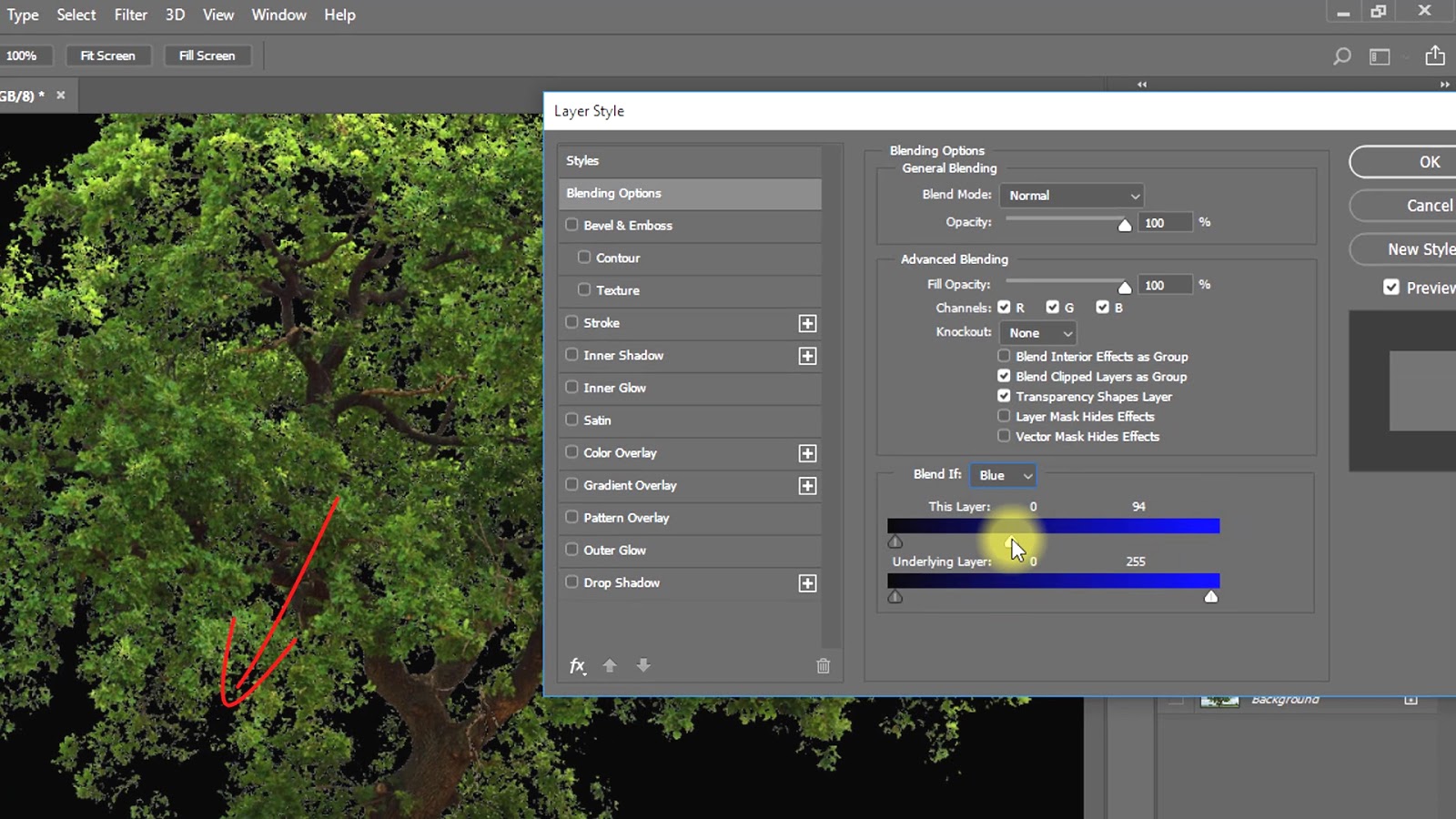 How to cut out tree in Tutorials (Quick Techniques)