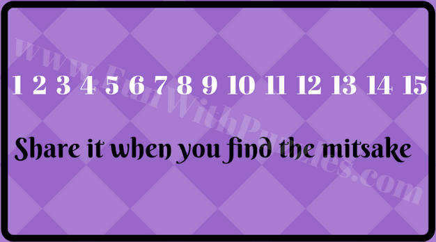 Can you Find the Mistake? | Tricky brain riddle of finding mistake