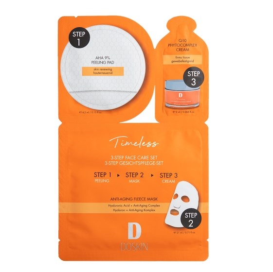 BỘ MẶT NẠ DƯỠNG DA 3 BƯỚC DOSKIN 3-STEP FACE CARE SET – DOSKIN