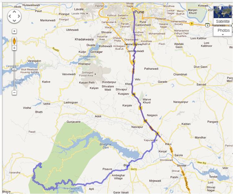 86'fourteen: motorcycle touring; a day ride to Shivtharghal