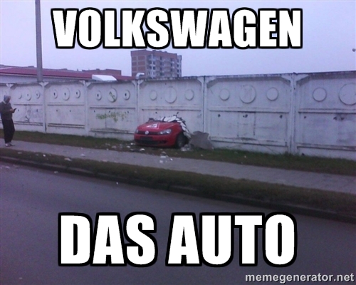 World Wildness Web: Volkswagen Memes.