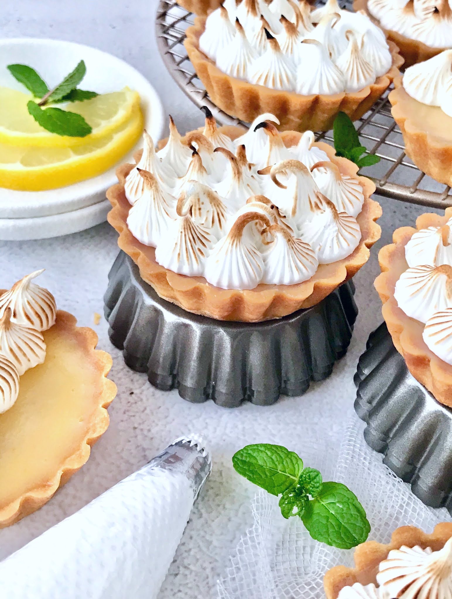 Mini Lemon Meringue Tarts